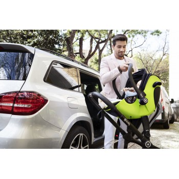 KIDDY Autosedačka Evoluna i-size 2 + Isofix základňa 40-83cm Spring Green BZP