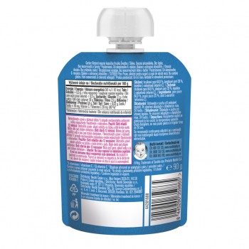 GERBER Natural kapsička hruška a slivka 90 g
