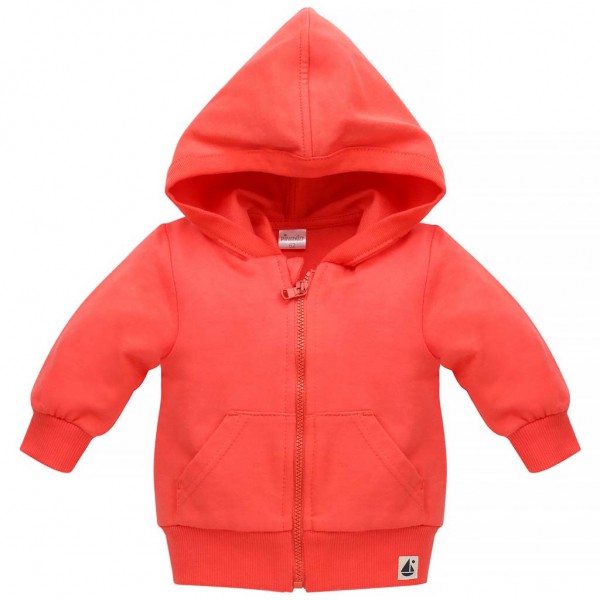 PINOKIO Mikina na zips Sailor chlapec červená veľ. 68