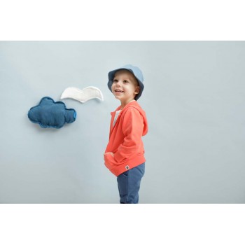 PINOKIO Mikina na zips Sailor chlapec červená veľ. 68