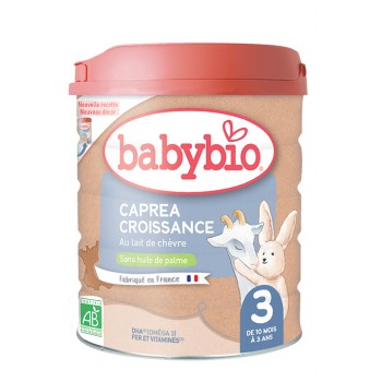 3x BABYBIO CAPREA 3 kozie dojčenské mlieko 800 g