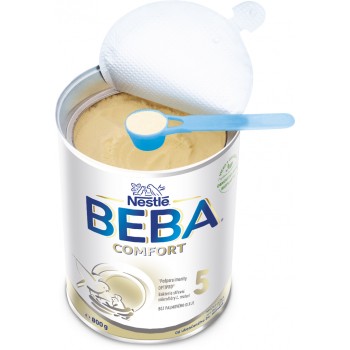 3x BEBA COMFORT 5 Mlieko dojčenské, 800 g, 24m +