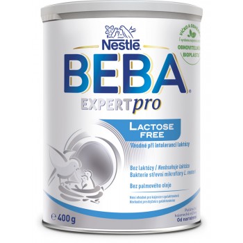 BEBA EXPERTpro Lactose Free Výživa mliečna počiatočná 400 g, 0m+