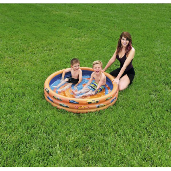 BESTWAY Bazén nafukovací Hot Wheels, 122 cm x 25 cm
