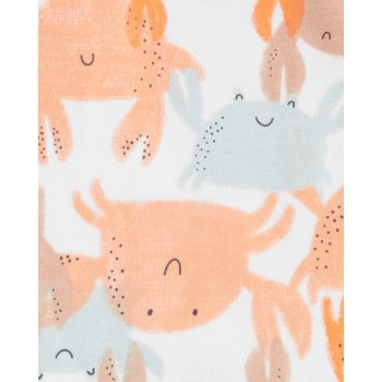 CARTER'S Body bez rukávov Stripes Animals chlapec 5ks 6m