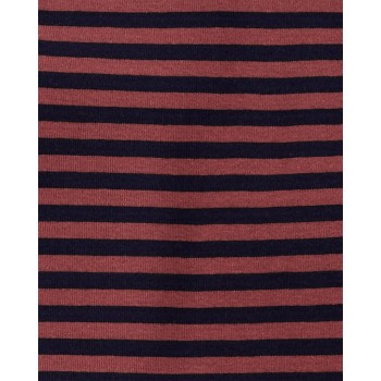 CARTER'S Body dl. rukáv Brown Navy chlapec 4ks NB /veľ.56