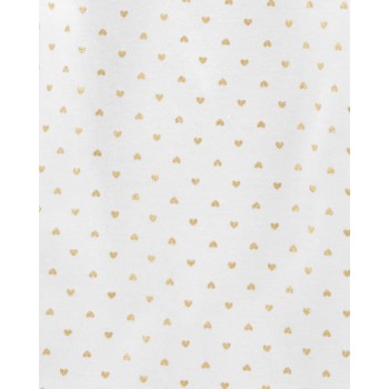 CARTER'S Body dl. rukáv Red Green dievča 4ks NB /veľ.56