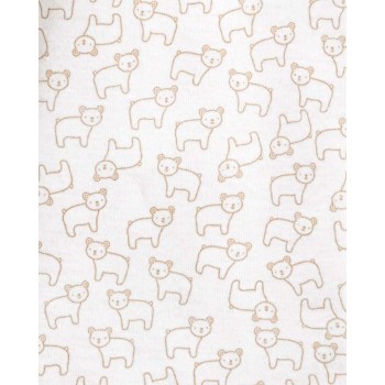 CARTER'S Body krátky rukáv Animals neutrál LBB 5ks PRE