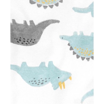 CARTER'S Body krátky rukáv Blue Dino chlapec LBB 3ks NB/ veľ. 56