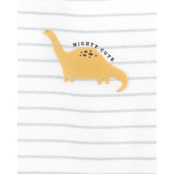 CARTER'S Body krátky rukáv Blue Dino chlapec LBB 5ks PRE