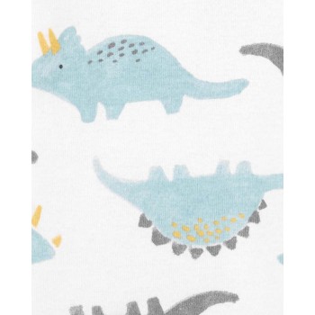 CARTER'S Body krátky rukáv Blue Dino chlapec LBB 5ks PRE