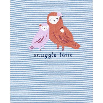 CARTER'S Body krátky rukáv Blue Family dievča 5ks NB/ veľ. 56