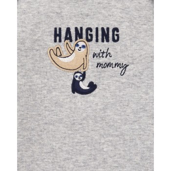 CARTER'S Body krátky rukáv Brownblue chlapec LBB 5 ks PRE, veľ. 46