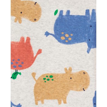 CARTER'S Body krátky rukáv Brownblue chlapec LBB 5 ks PRE, veľ. 46