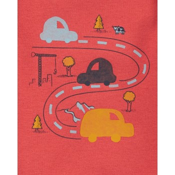 CARTER'S Body krátky rukáv Cars chlapec 3ks 3m