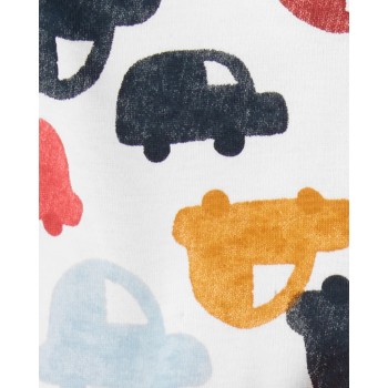 CARTER'S Body krátky rukáv Cars chlapec 3ks 3m