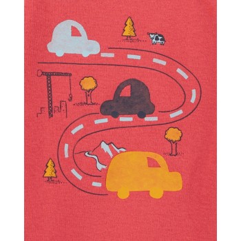 CARTER'S Body krátky rukáv Cars chlapec 5ks NB/ veľ. 56