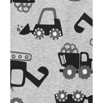 CARTER'S Body krátky rukáv Machines chlapec 5ks NB/ veľ. 56