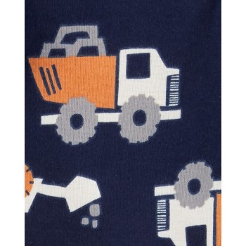 CARTER'S Body krátky rukáv Machines chlapec 5ks NB/ veľ. 56