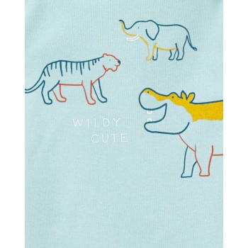 CARTER'S Body krátky rukáv Multicolor Dino chlapec 5ks NB/ veľ. 56