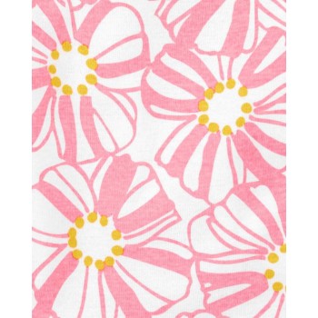 CARTER'S Body krátky rukáv Pinkyellow dievča LBB 3ks NB/ veľ. 56