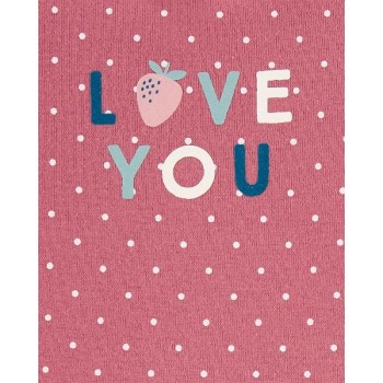 CARTER'S Body krátky rukáv Strawberry dievča LBB 5 ks PRE/ veľ. 46