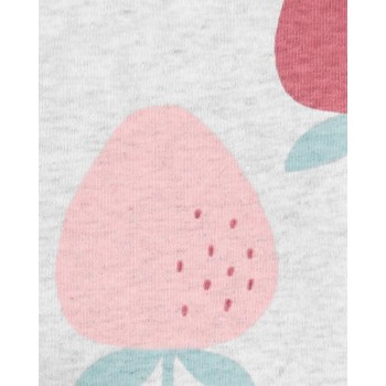 CARTER'S Body krátky rukáv Strawberry dievča LBB 5 ks PRE/ veľ. 46