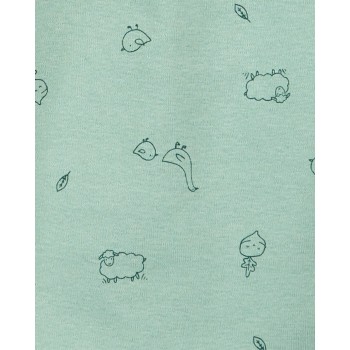 CARTER'S Body krátky rukáv Veggies neutrál LBB 5 ks PRE, veľ. 46