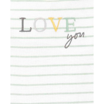 CARTER'S Body krátky rukáv Veggies neutrál LBB 5 ks PRE, veľ. 46