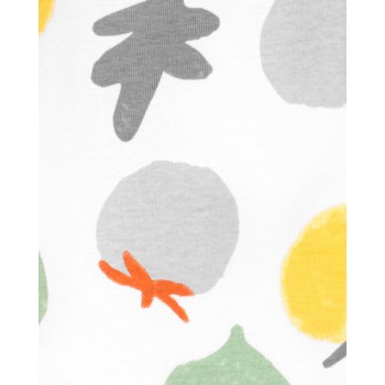 CARTER'S Body krátky rukáv Veggies neutrál LBB 5 ks PRE, veľ. 46