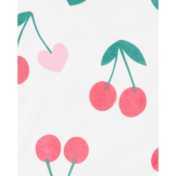 CARTER'S Body na ramienka Dots Fruit dievča 5ks 3m