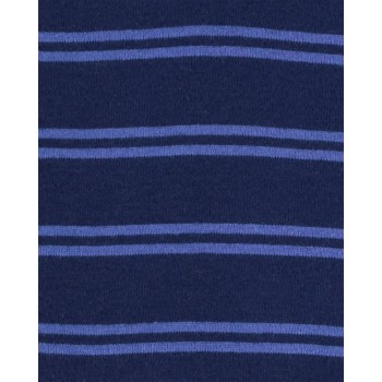 CARTER'S Set 2dielny body kr. rukáv, tepláky Blue Stripes chlapec 3m