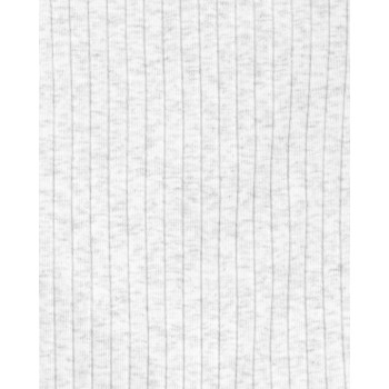 CARTER'S Set 2dielny overal bez rukávov, podbradník Grey neutrál LBB NB/ veľ. 56