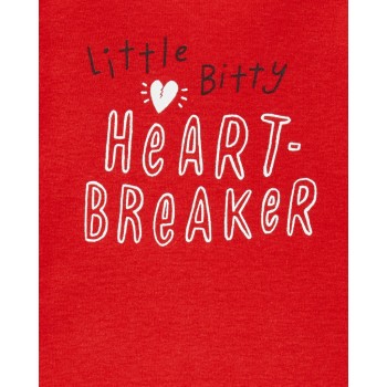 CARTER'S Set 2dielny tepláky, body dl. rukáv Red Words chlapec NB/ veľ. 56