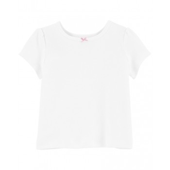 CARTER'S Set 2dielny tričko kr. rukáv, nohavičky na traky Pink Foral dievča 3m