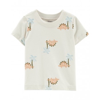 CARTER'S Set 2dielny tričko kr. rukáv, kraťasy na traky Green Dino chlapec NB/ veľ. 56