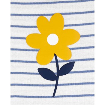 CARTER'S Set 3dielny body kr. rukáv 2ks, nohavice Multiflora dievča LBB NB/ veľ. 56