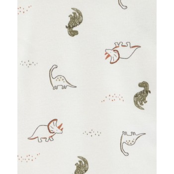 CARTER'S Set 3dielny body kr. rukáv, tričko kr. rukáv, kraťasy Green Landscape chlapec NB/ veľ. 56