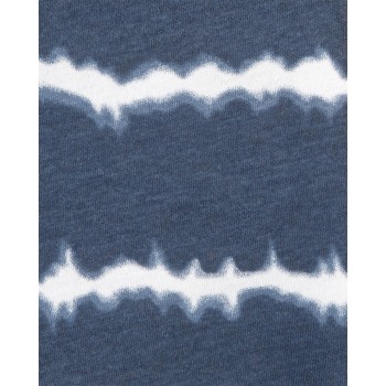 CARTER'S Set 3dielny body tielko, tričko bez rukávov, nohavice kr. Blue Tie chlapec NB/ veľ. 56