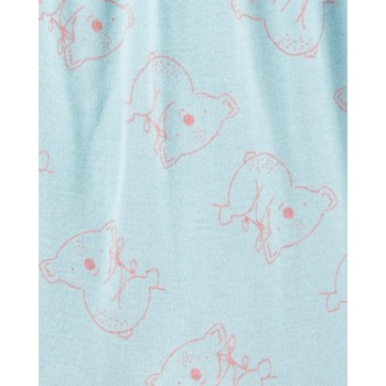 CARTER'S Set 3dielny overal 2ks, čelenka Pink&Mint dievča LBB NB, veľ. 56