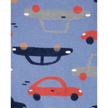 CARTER'S Set 3dielny overal na cvoky bez nožičiek 2ks, čiapka Cars chlapec LBB NB/ veľ. 56