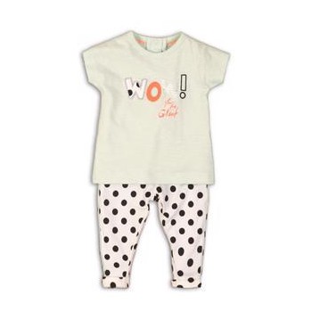 DIRKJE Set 2dielny C-SO JOYFUL WOW 62 White-Mint