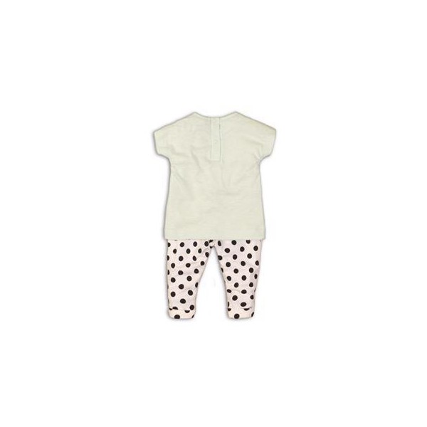 DIRKJE Set 2dielny C-SO JOYFUL WOW 62 White-Mint DIRKJE Set 2dielny C-SO JOYFUL WOW 62 White-Mint