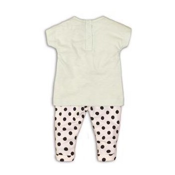 DIRKJE Set 2dielny C-SO JOYFUL WOW 74 White-Mint