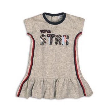 DIRKJE Šaty C-SO SPORTY SUPERSTAR 68 Grey