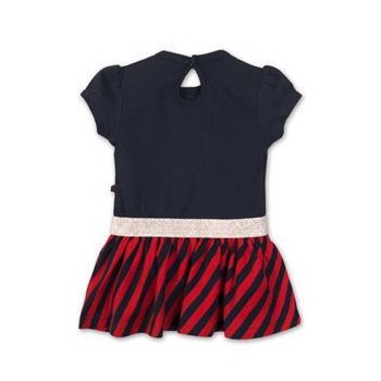 DIRKJE Šaty C-SO SPORTY SUPERSTAR 74 Navy-Red