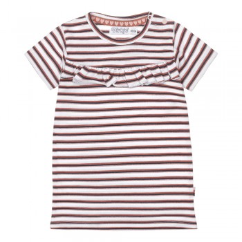 DIRKJE Šaty kr. rukáv biela dievča veľ.98