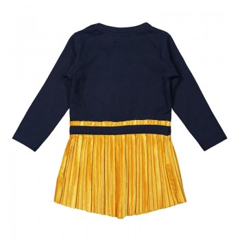 DIRKJE Šaty Modro-žlté dievča 68