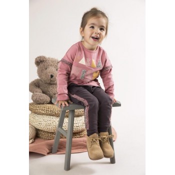 DIRKJE Tepláky D-Love 68 Dark Brown