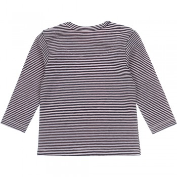 DIRKJE Tričko dl. rukáv BIO námornícka modrá dievča veľ.56